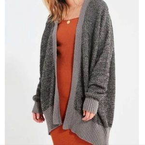 Urban Outfitters Gray Chunky Cardigan